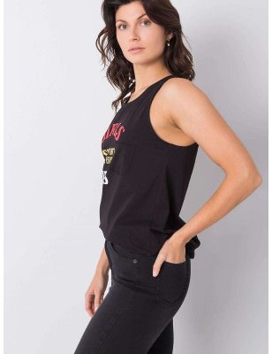 Sleeveless T-Shirt - Extended Cut, Round Neck