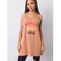 Sleeveless T-Shirt - Extended Cut, Round Neck