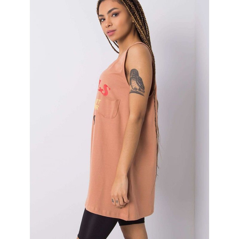 proSleeveless T-Shirt - Extended Cut, Round Neck_ Tops