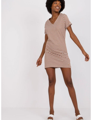 proStriped Summer Dress Comfortable Chic Style_Day Dresses