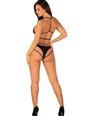 Asymmetrical Lingerie Set with Maya Clasp and Spicy Straps