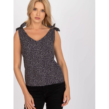 proHeart Neckline Top Adjustable Straps Elegant Women's Blouse_ Tops