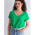 Women's Heart Neckline T-Shirt Versatile Fit Classic Tee