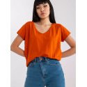 Heart-Neckline Short Sleeve T-Shirt