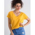 Women's Heart Neckline T-Shirt Versatile Fit Classic Tee