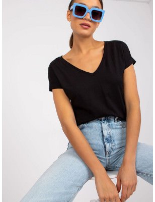 Women's Heart Neckline T-Shirt Versatile Fit Classic Tee