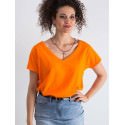 Women's Heart Neckline T-Shirt Versatile Fit Classic Tee