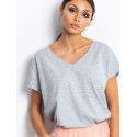 Women's Heart Neckline T-Shirt Versatile Fit Classic Tee