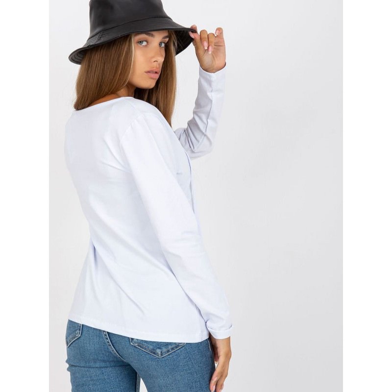 proLong Sleeve Deep Neckline Blouse, Comfortable & Stylish_Women`s Blouses, Tunics