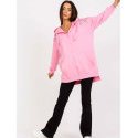 Women's Zippered Hoodie Sweatshirt with Embroidery