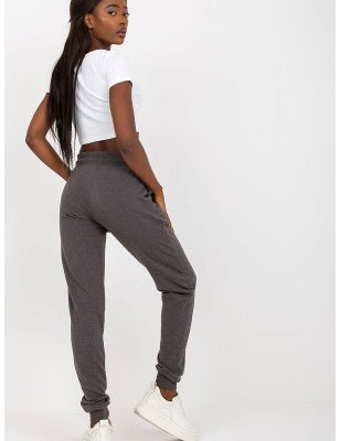 High-Waisted Sweatpants with Tie Waist & Pockets