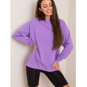 Women's Stand Up Collar Long Sleeve Sweatshirt