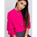 Women's Stand Up Collar Long Sleeve Sweatshirt