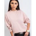 Women's Stand Up Collar Long Sleeve Sweatshirt