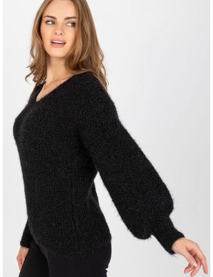 Women's Heart Neckline Cozy Sweater