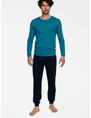 Men's Long Sleeve Cozy Pajama Set