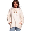 Oversized Cozy Hoodie Sweatshirt - Tunic Style