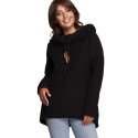 Oversized Cozy Hoodie Sweatshirt - Tunic Style