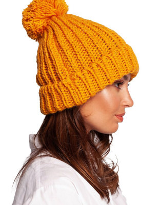 Cozy Winter Pom-Pom Beanie Hat