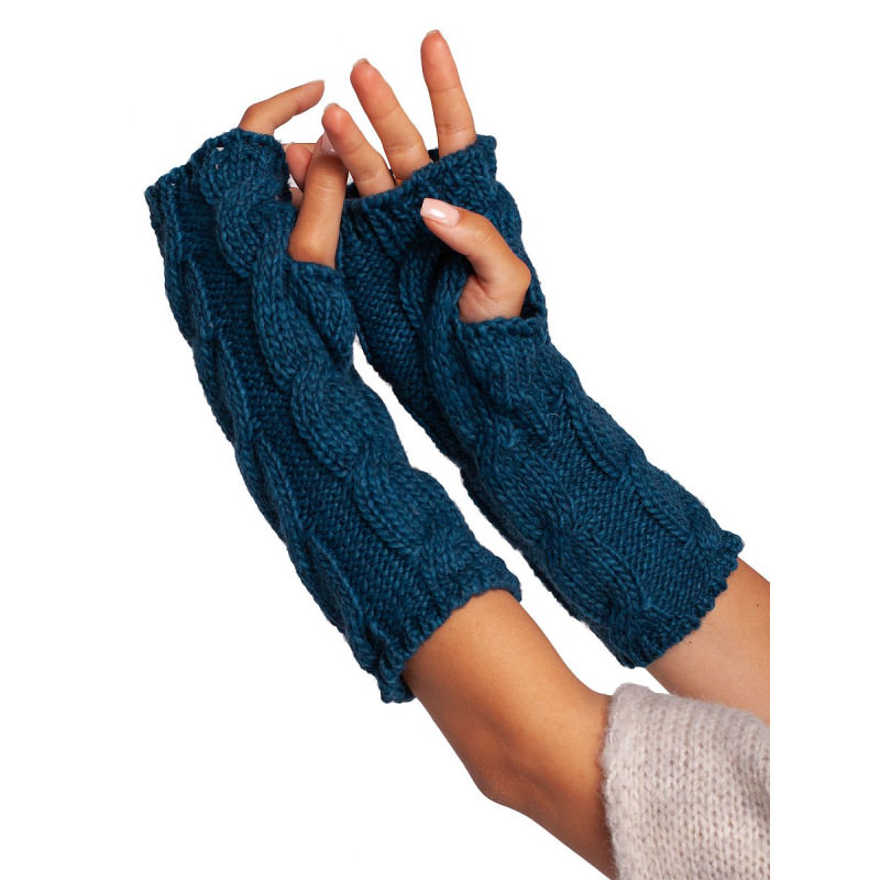 proWarm Ribbed Tall Fingerless Gloves_Women`s Gloves