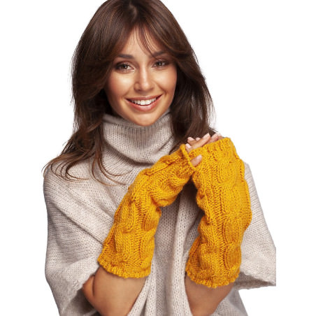 proWarm Ribbed Tall Fingerless Gloves_Women`s Gloves