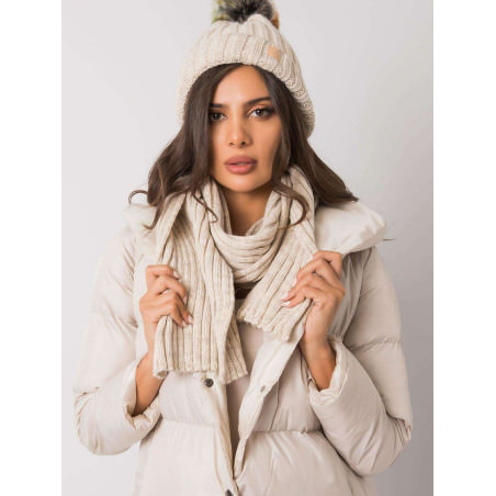 proLuxury Acrylic Hat & Scarf Set - Winter Warmth Gift_Caps & Hats for Women