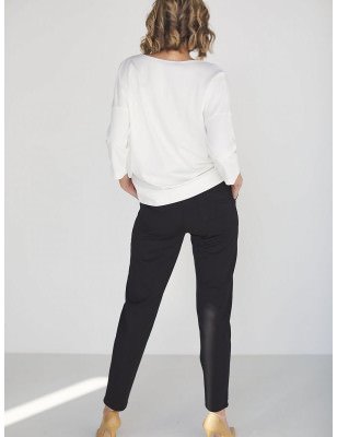 Black Stretch Pants for Women Versatile Office or Casual Wear