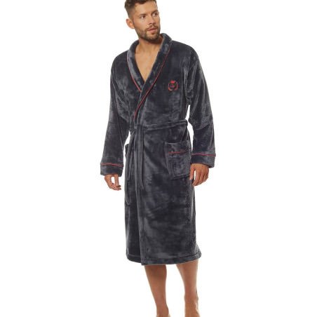 Classic Men's Bathrobe: Luxury & Comfort