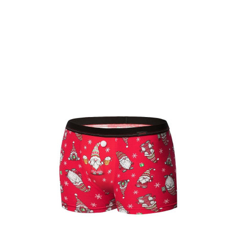 Cotton Men's Boxer Shorts: Festive Christmas Print