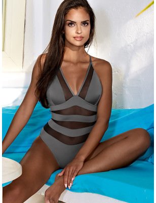 proMesh Detail One Piece Swimsuit Support Flexibility_One-Piece Swimsuits, Swimming Costumes for Women