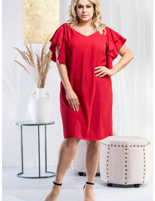 Plus size dress model 178524 Karko