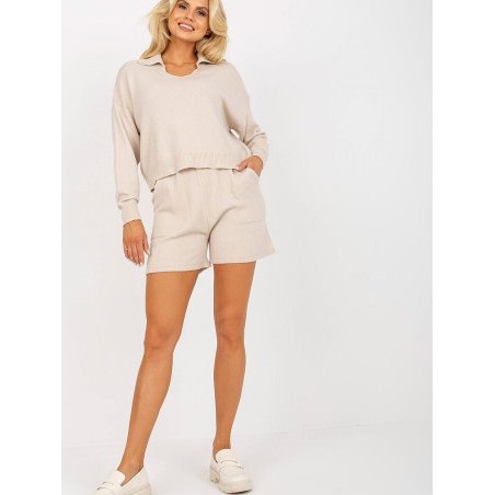 proLoose Sweater and Shorts Set Casual Comfort_Pants, Trousers, Shorts