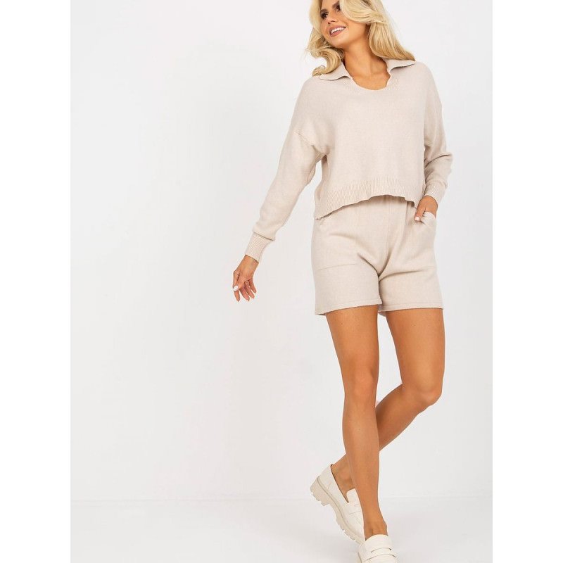 proLoose Sweater and Shorts Set Casual Comfort_Pants, Trousers, Shorts