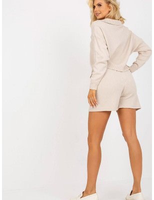 Loose Sweater and Shorts Set Casual Comfort