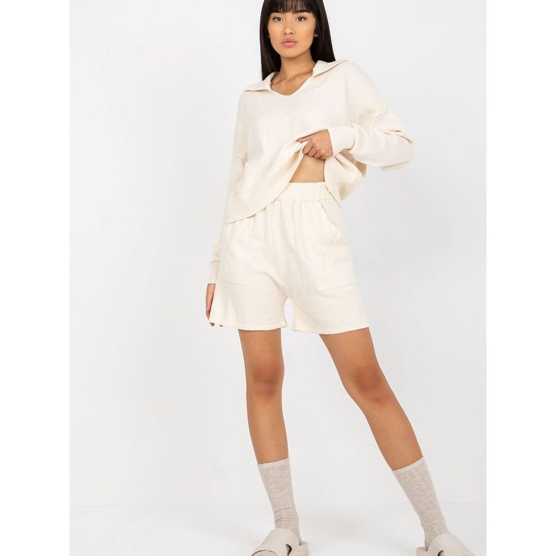 proLoose Sweater and Shorts Set Casual Comfort_Pants, Trousers, Shorts