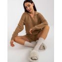 Loose Sweater and Shorts Set Casual Comfort