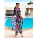 Floral Beach Cover-Up Tunic for Women