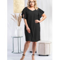 Plus size dress model 180442 Karko