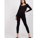 Ribbed Stretchy Leggings - Versatile Styling for Women