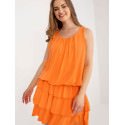 Sleeveless Summer Dress, Elastic Waist & Ruffles