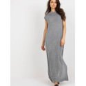 Long Knit Sleeveless Beach Dress with Decorative Slits