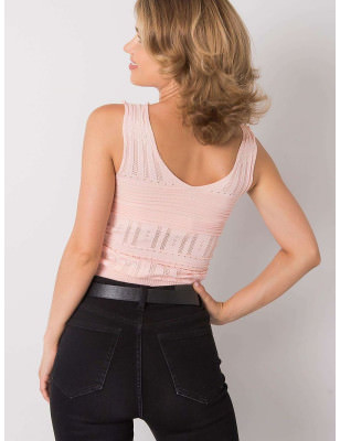 Knitted Acrylic Top - Soft, Ribbed & Versatile