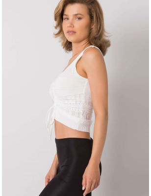 Knitted Acrylic Top - Soft, Ribbed & Versatile