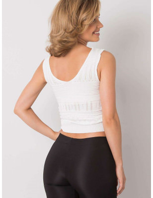 Knitted Acrylic Top - Soft, Ribbed & Versatile