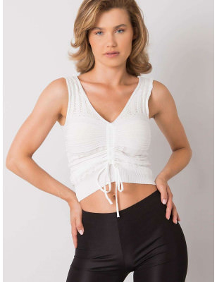 Knitted Acrylic Top - Soft, Ribbed & Versatile