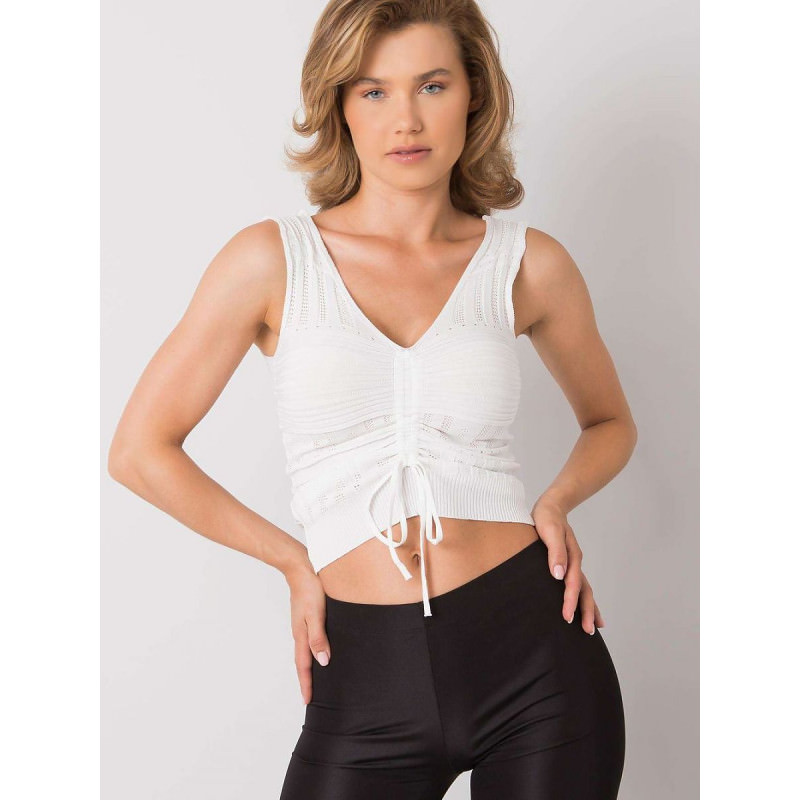 proKnitted Acrylic Top - Soft, Ribbed & Versatile_ Tops