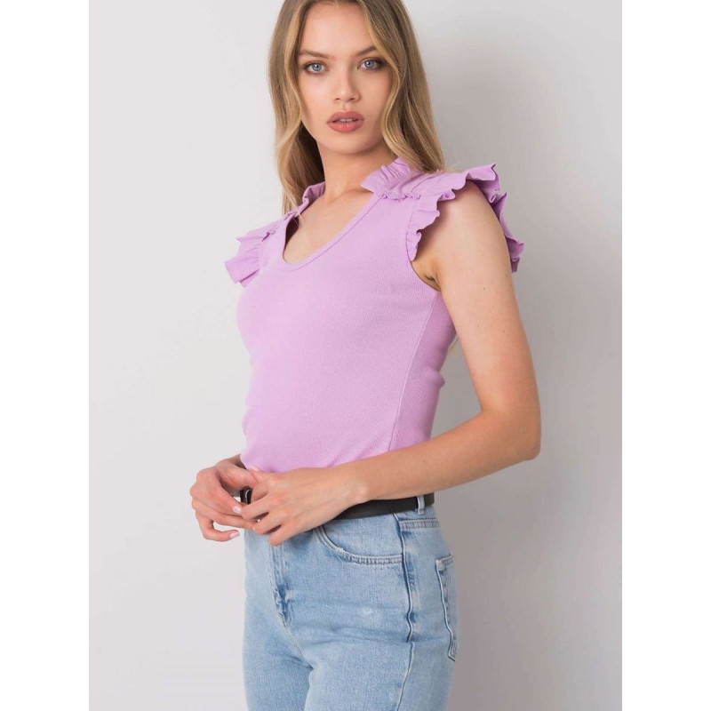 proRibbed Butterfly Sleeve Blouse - Unique & Comfortable Style_Women`s Blouses, Tunics