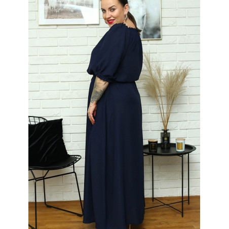 Plus size dress model 182178 Karko