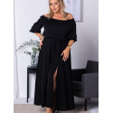 Plus size dress model 182180 Karko