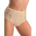 High-Waisted Cotton Lace Panties Underwear